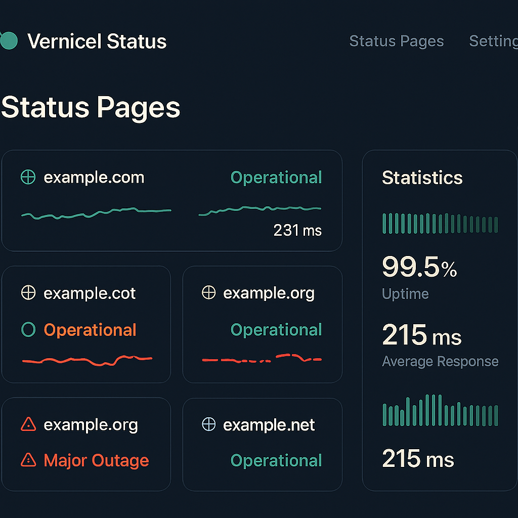 Vernicel Uptime Copilot